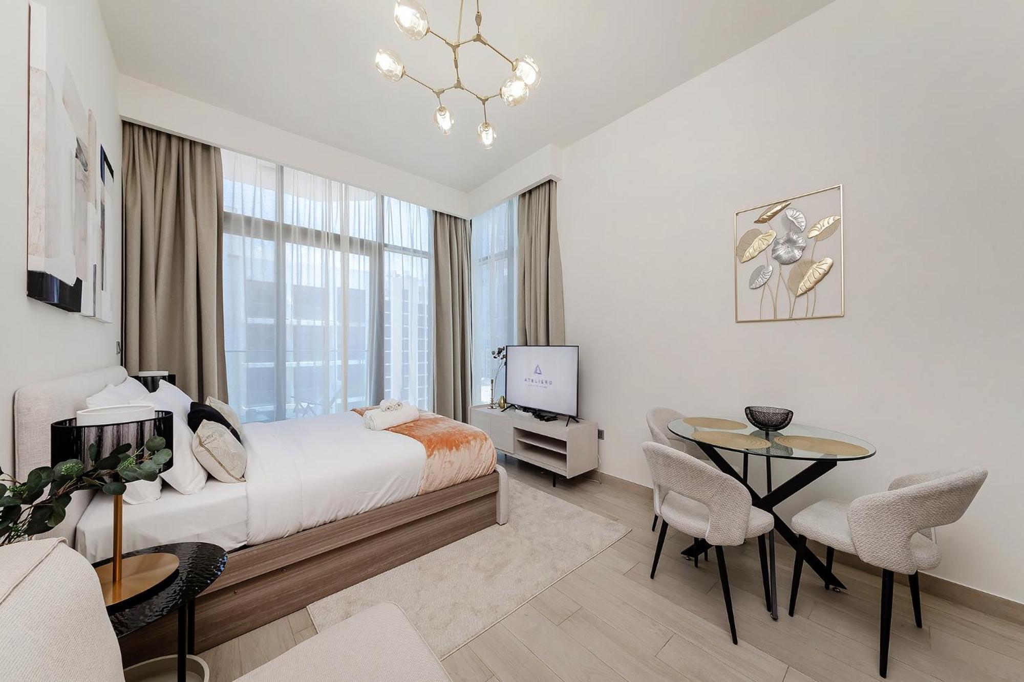 New Stylish Studio In Azizi Riviera * Dubai