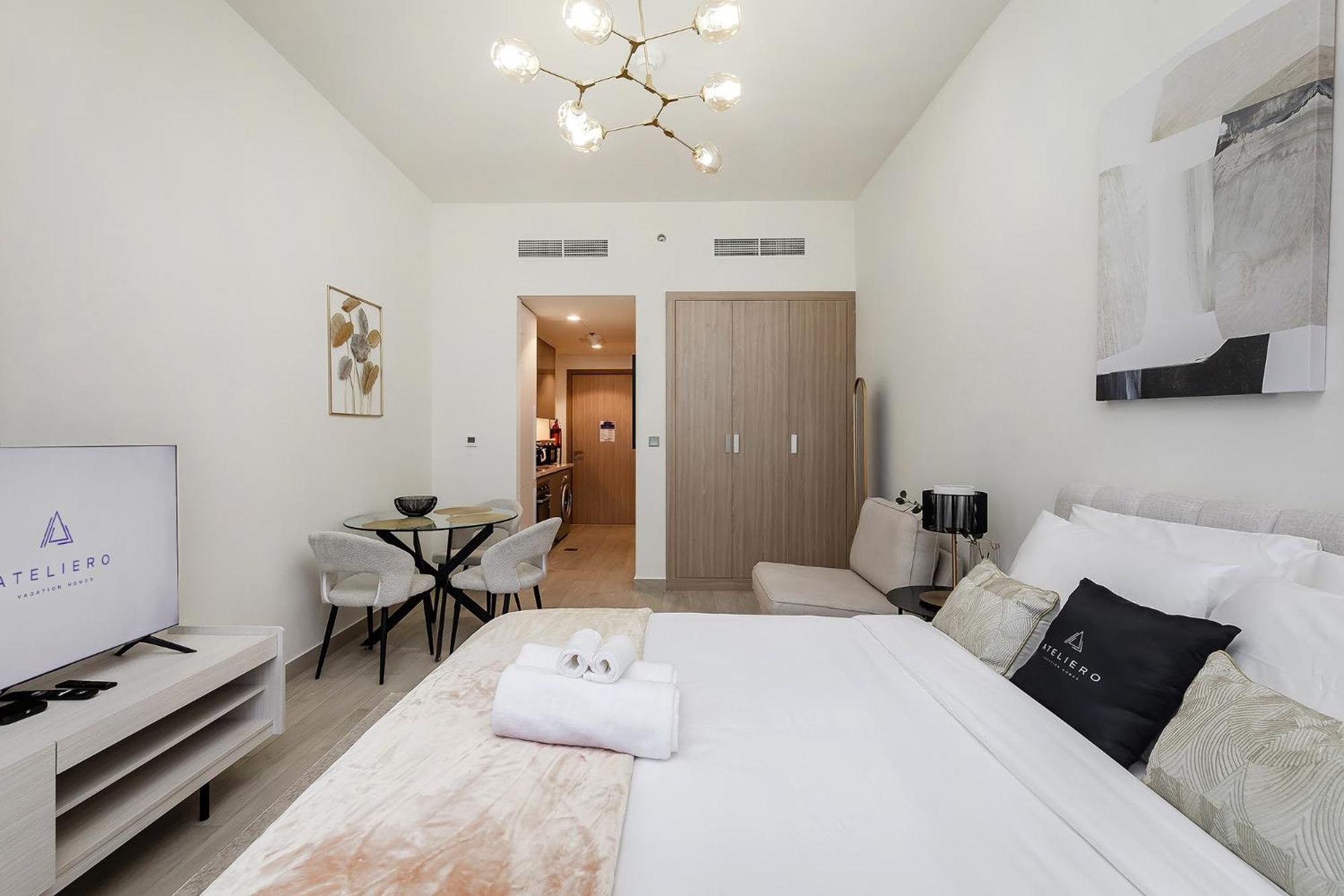 Apartment New Stylish Studio In Azizi Riviera Dubai